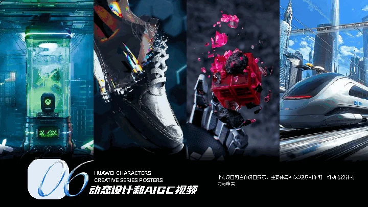 AIGC 视频与三维动态作品